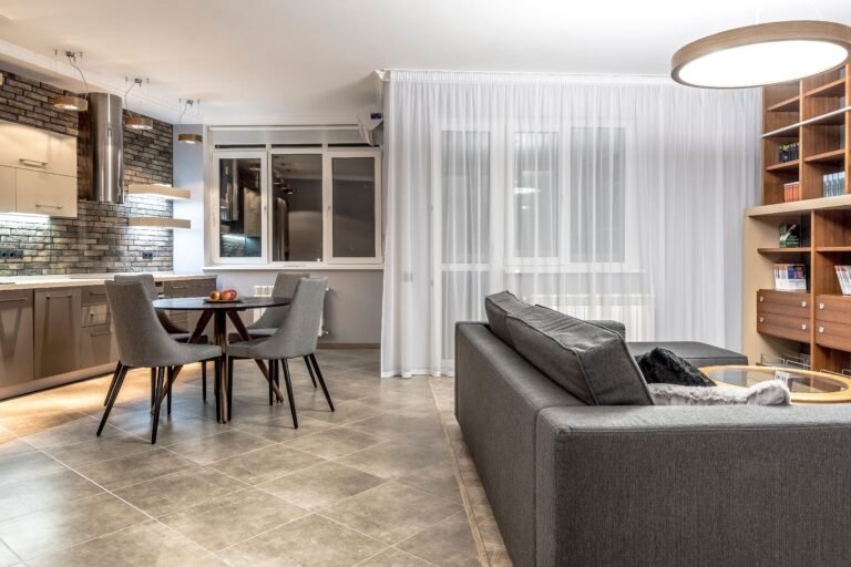 Clean modern home after professional house cleaning service in Red Deer