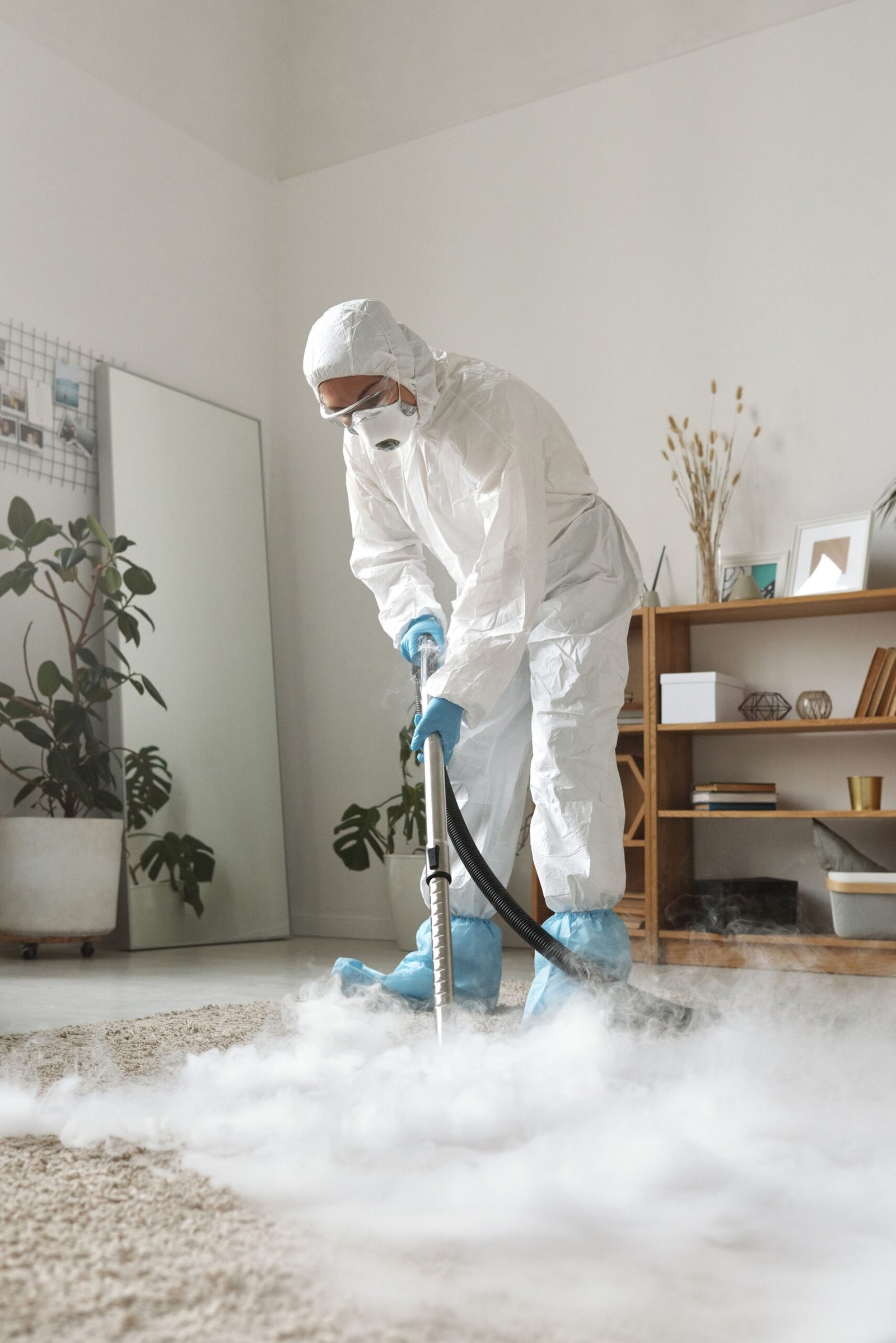 Deep steam clean